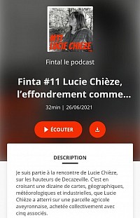 Capture d'écran podcast